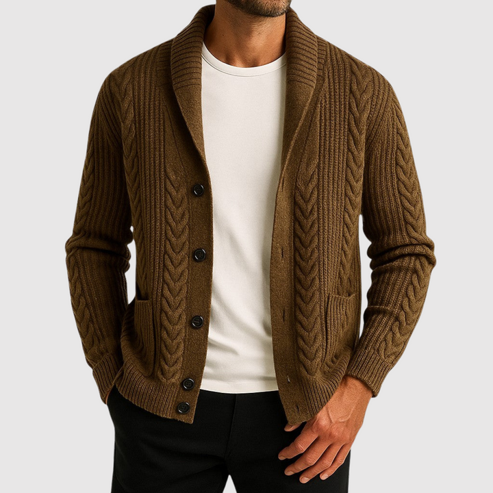 Søren - Ribiņu džemperis ar atlocītām malām