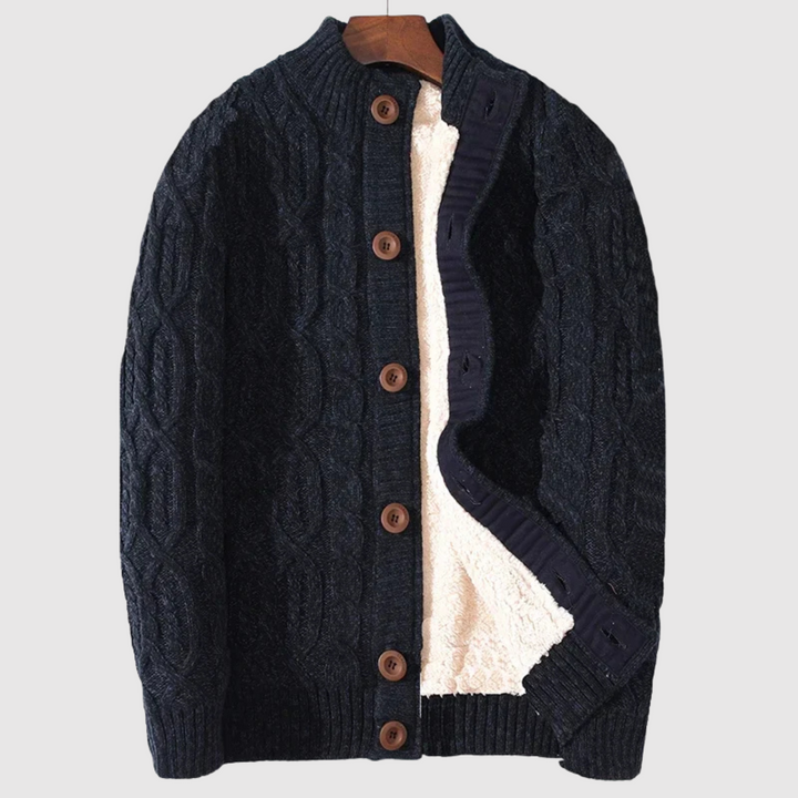 Søren – Adīta jaka ar pogām un oderi