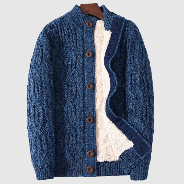 Søren – Adīta jaka ar pogām un oderi