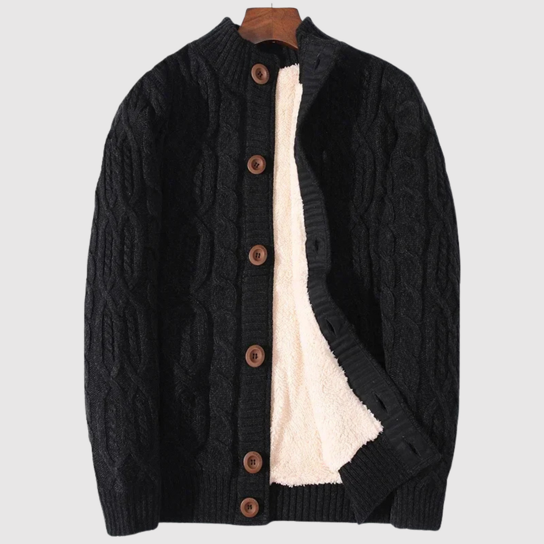 Søren – Adīta jaka ar pogām un oderi