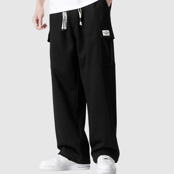 Mikkel – Lielizmēra treniņu bikses ar brīvu piegriezumu