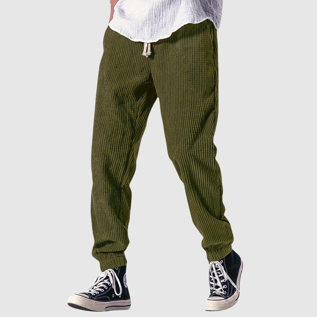 Rasmus – Ikdienas bikses ar auklu jostasvietā