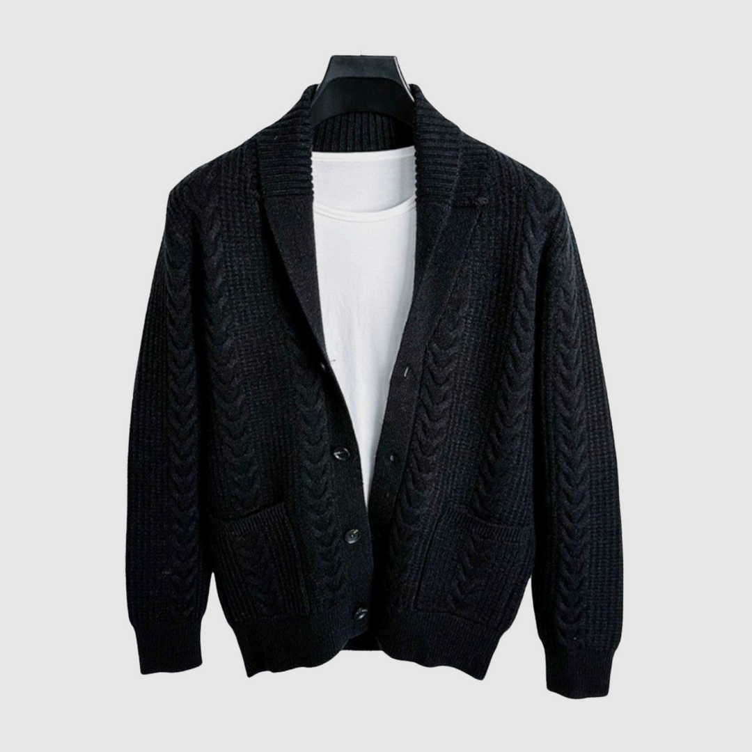 Søren - Ribiņu džemperis ar atlocītām malām