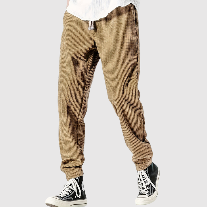 Rasmus – Ikdienas bikses ar auklu jostasvietā