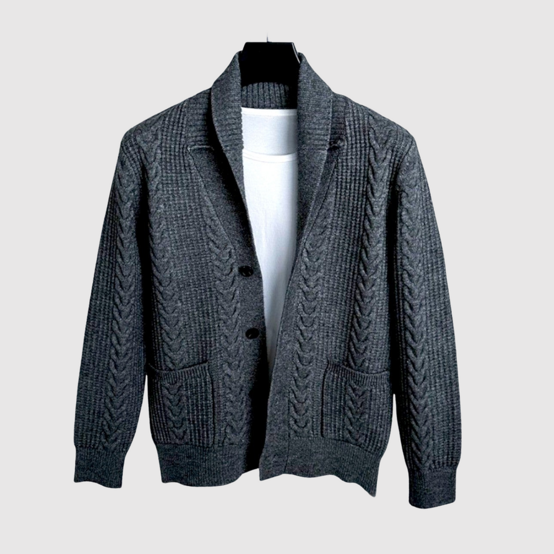 Søren - Ribiņu džemperis ar atlocītām malām