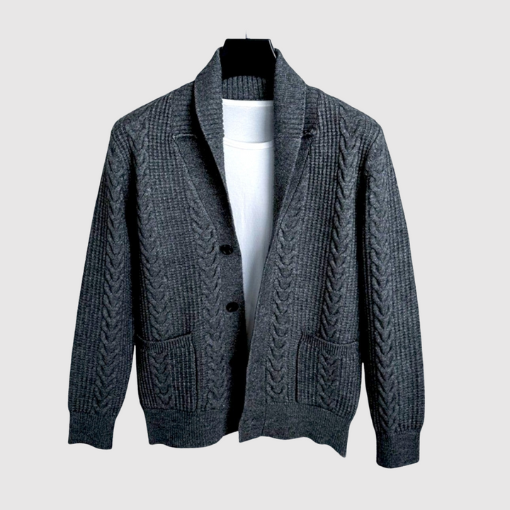 Søren - Ribiņu džemperis ar atlocītām malām