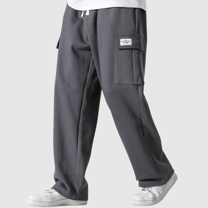 Mikkel – Lielizmēra treniņu bikses ar brīvu piegriezumu