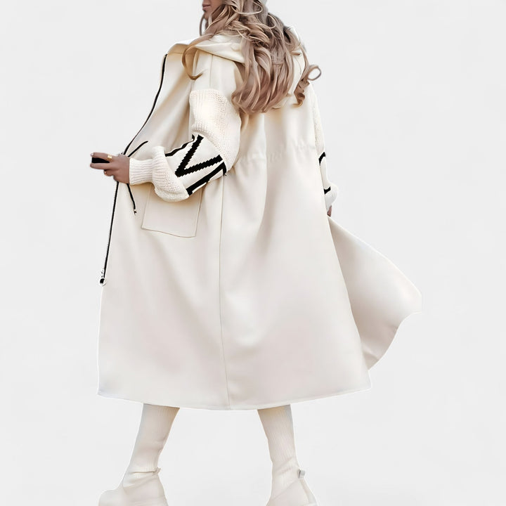 Jana – Mētelis kardigāns ar kapuci