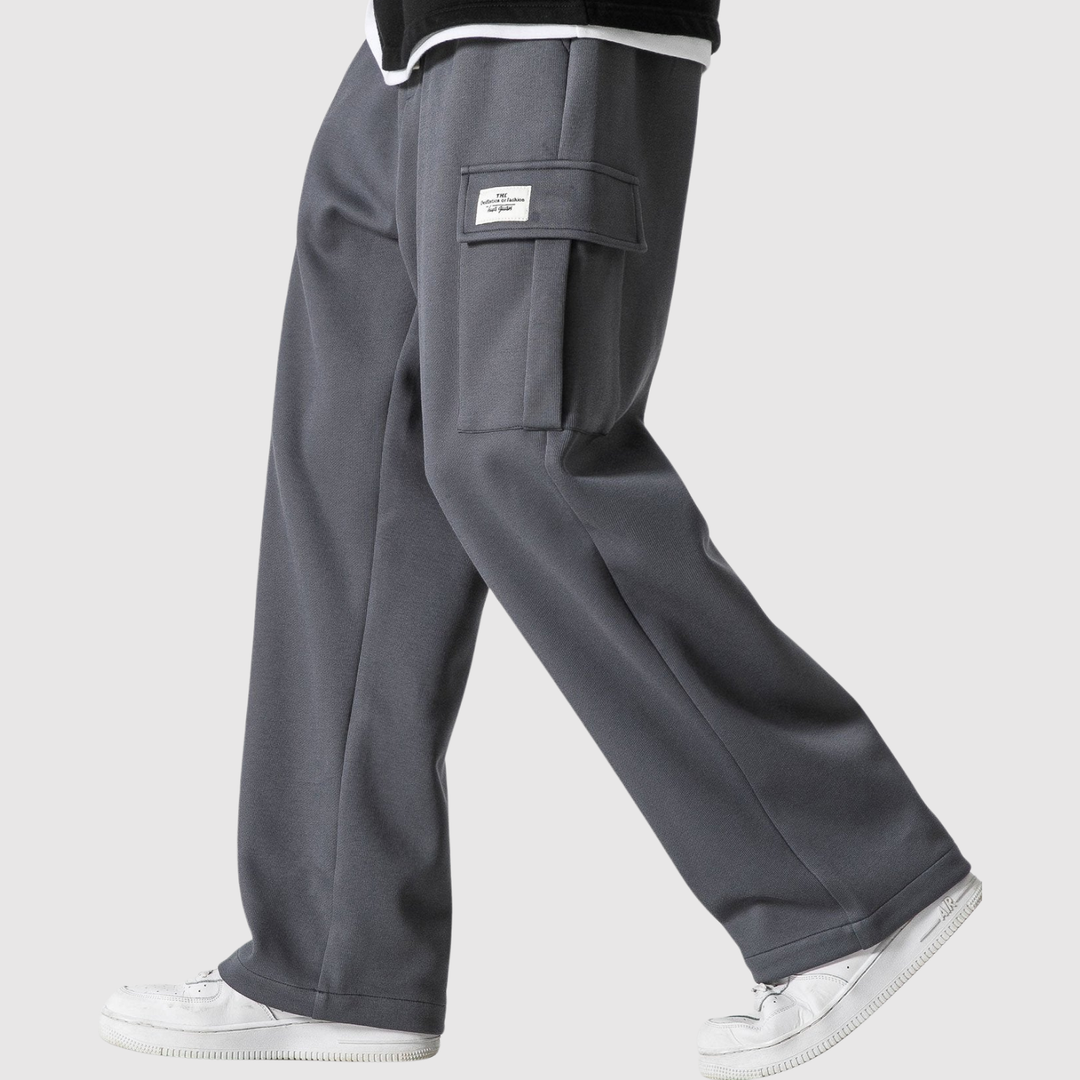 Mikkel – Lielizmēra treniņu bikses ar brīvu piegriezumu