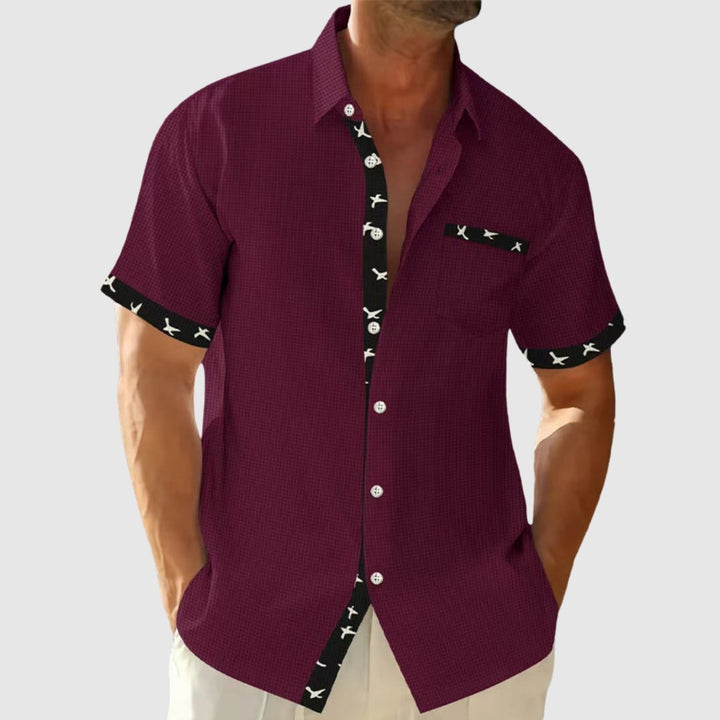 Emils – Patīkama īsām piedurknēm krekls