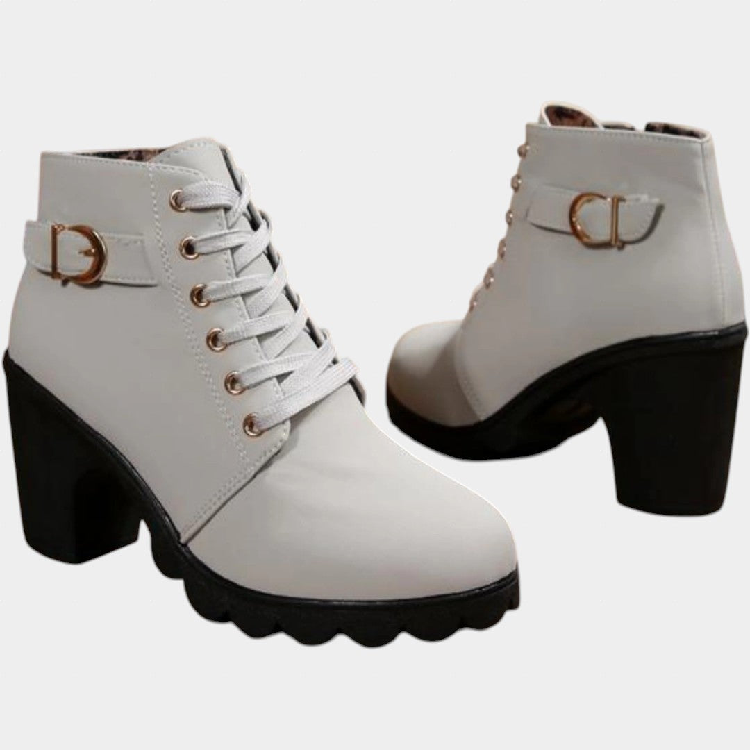 Zanda – Šiki Šņorējami Puszābaki ar Metāla Sprādzi