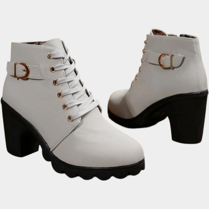 Zanda – Šiki Šņorējami Puszābaki ar Metāla Sprādzi