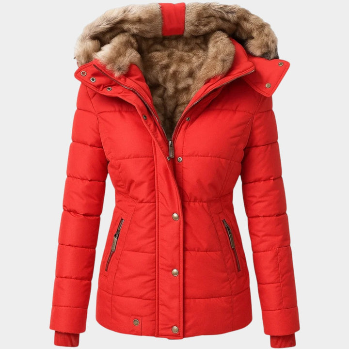 Elza – Silts ziemas mētelis ar vilnas oderi