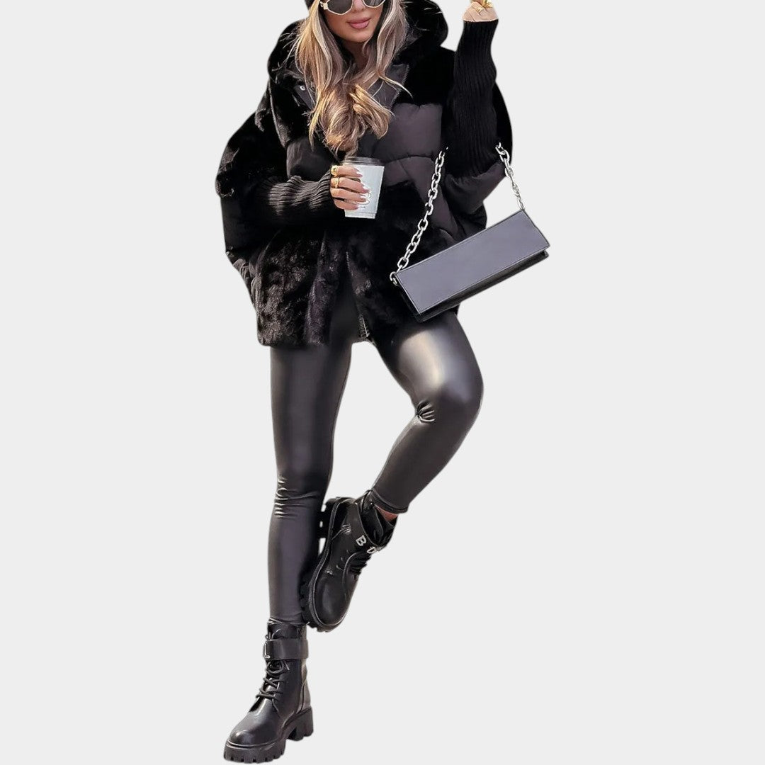 Eva – Eleganta Puff Jakke