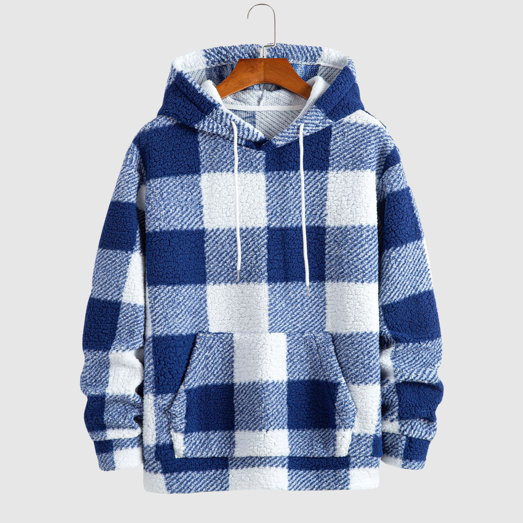 Klaus – Ternet kapuce teddyfleece