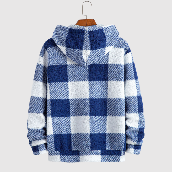 Klaus – Ternet kapuce teddyfleece