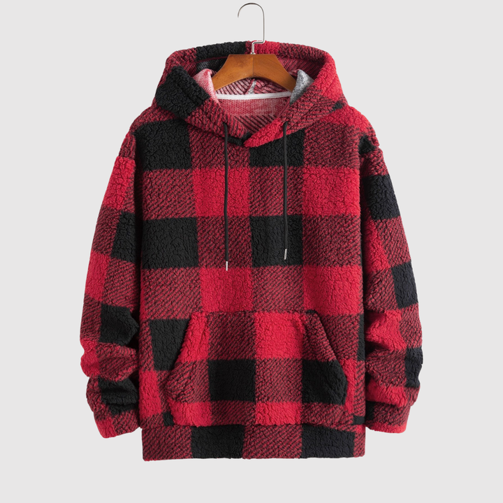 Klaus – Ternet kapuce teddyfleece