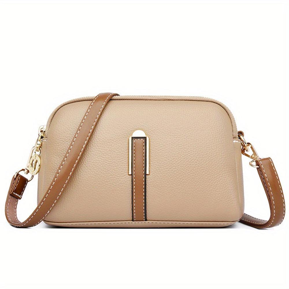 Mila Litchi Ādas Crossbody Soma