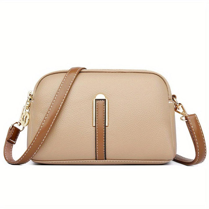 Mila Litchi Ādas Crossbody Soma