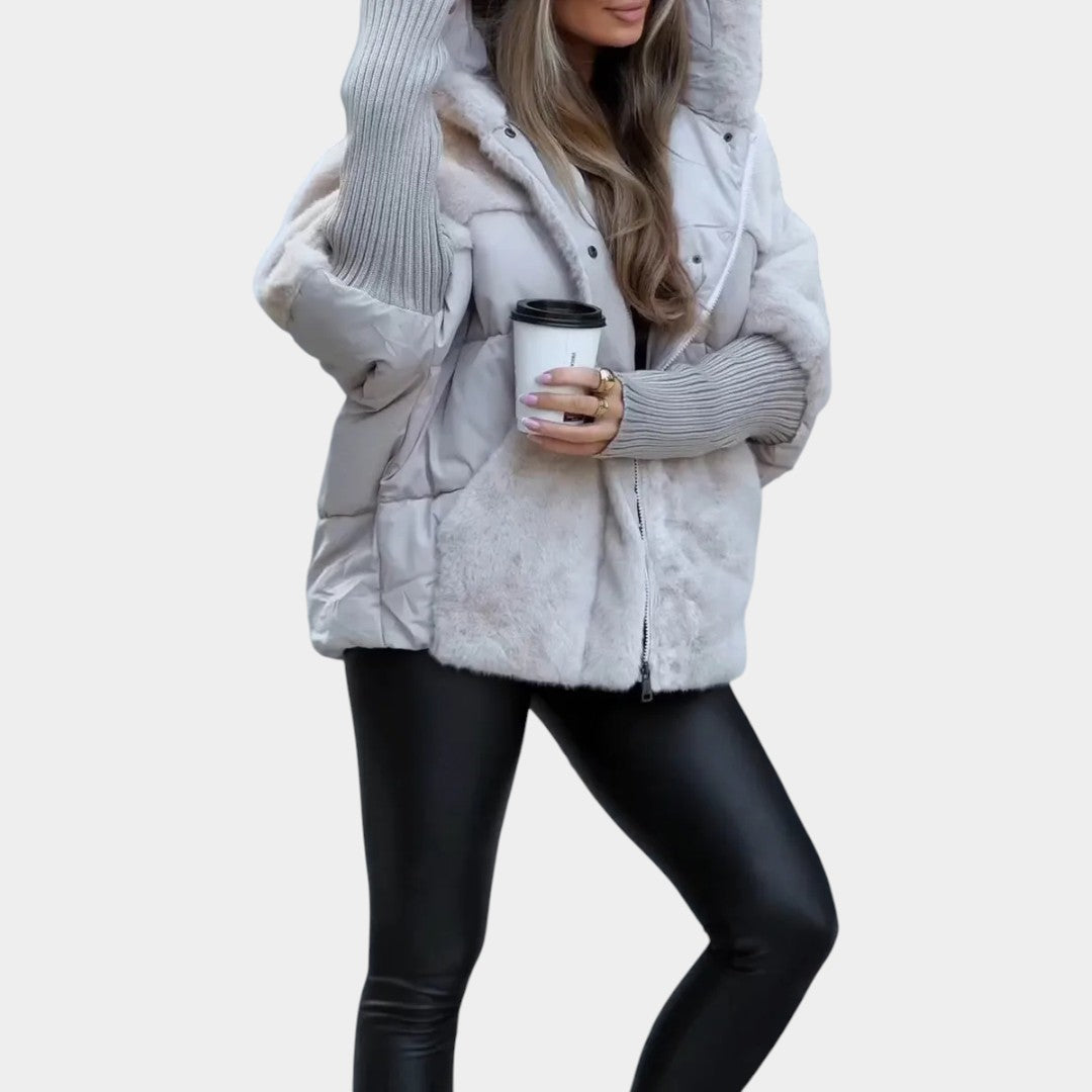 Eva – Eleganta Puff Jakke