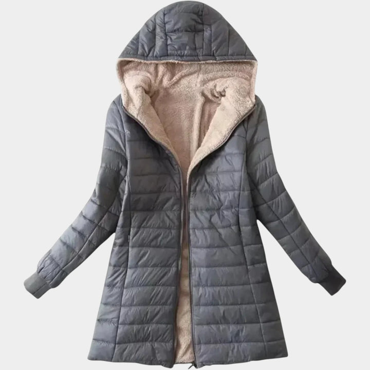 Karolīna - Šerpa oderēta ziemas jaka