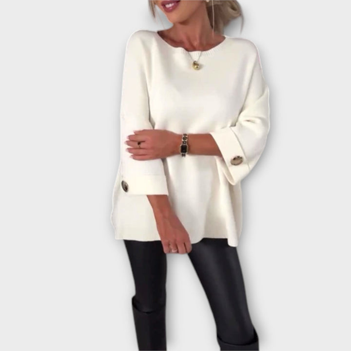 Isabella - Eleganta adīta blūze