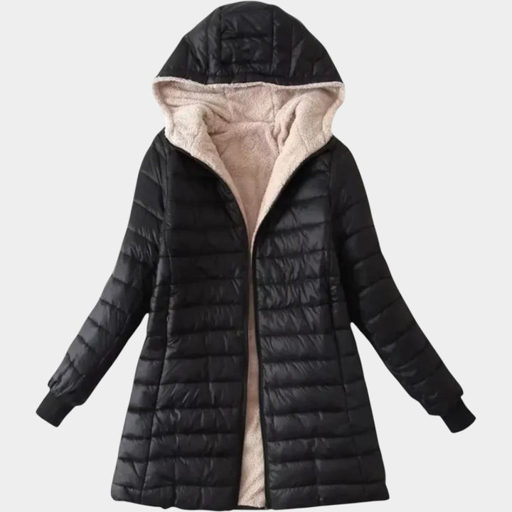 Karolīna - Šerpa oderēta ziemas jaka