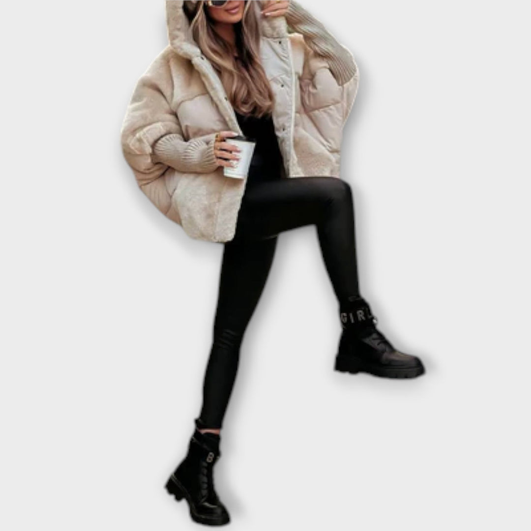 Eva – Eleganta Puff Jakke