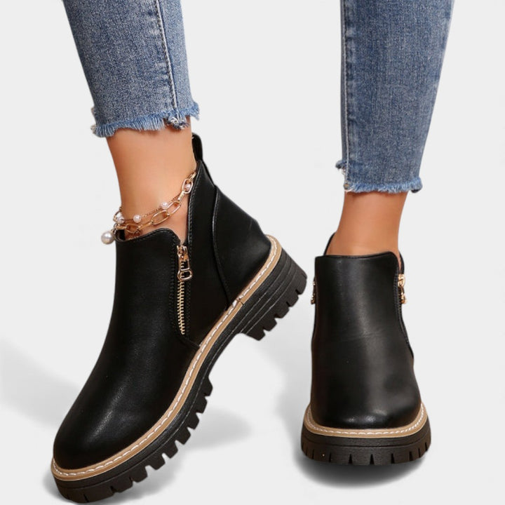 Lāsma – Eleganti potīšu zābaki ar ērtu piegulšanu