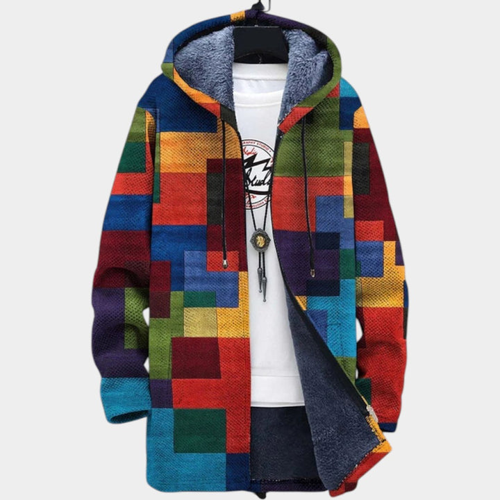 Lūcija – Drosmīga mākslinieciska jaka ar ikdienas eleganci