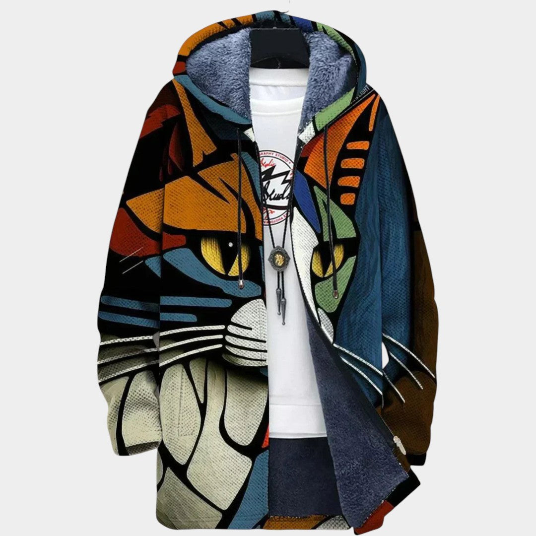 Lūcija – Drosmīga mākslinieciska jaka ar ikdienas eleganci