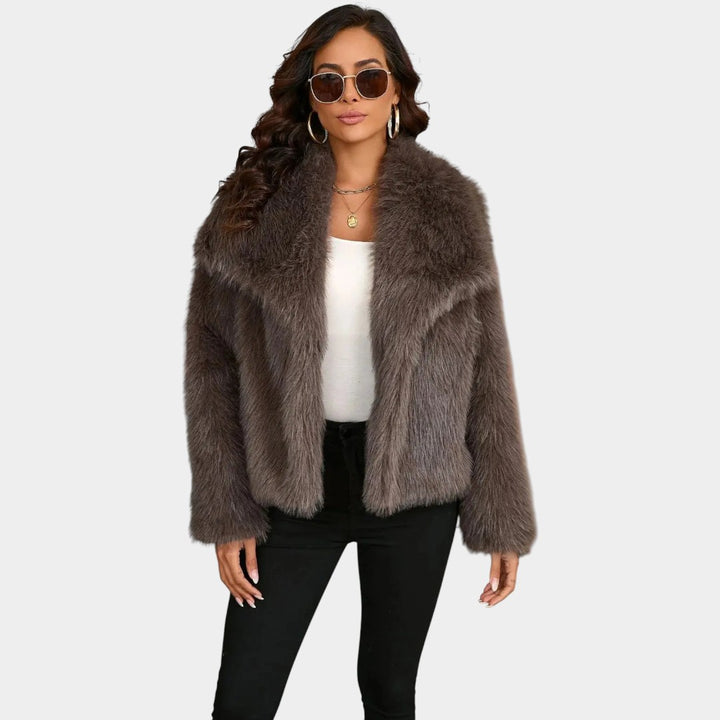 Austra - Stilīgs Kažokādas Mētelis