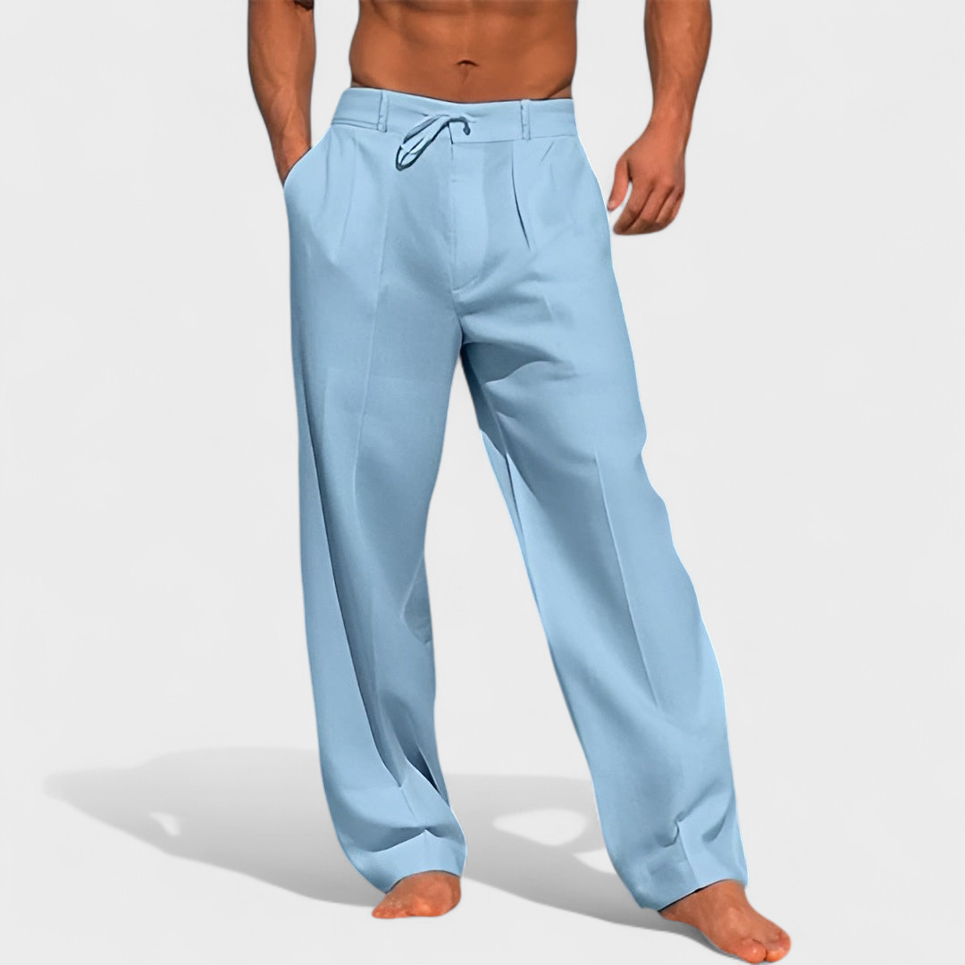 Jens – Vieglas un stilīgas lina bikses vasarai