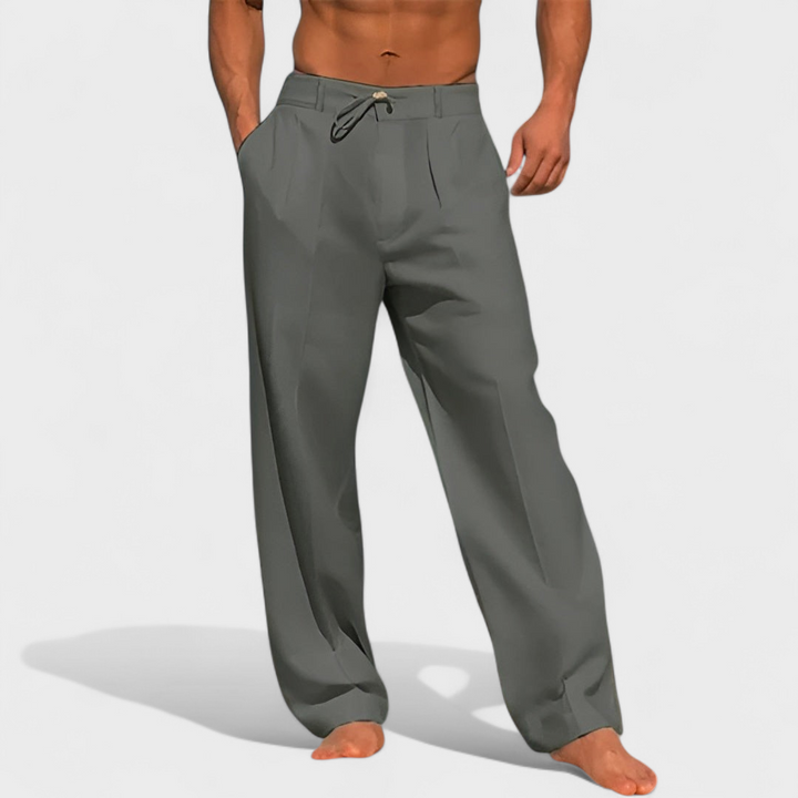 Jens – Vieglas un stilīgas lina bikses vasarai