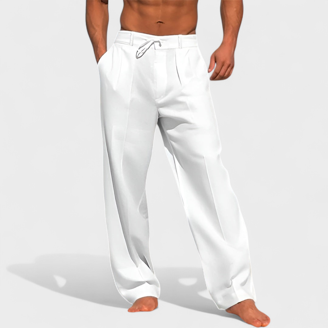 Jens – Vieglas un stilīgas lina bikses vasarai