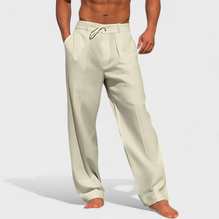 Jens – Vieglas un stilīgas lina bikses vasarai