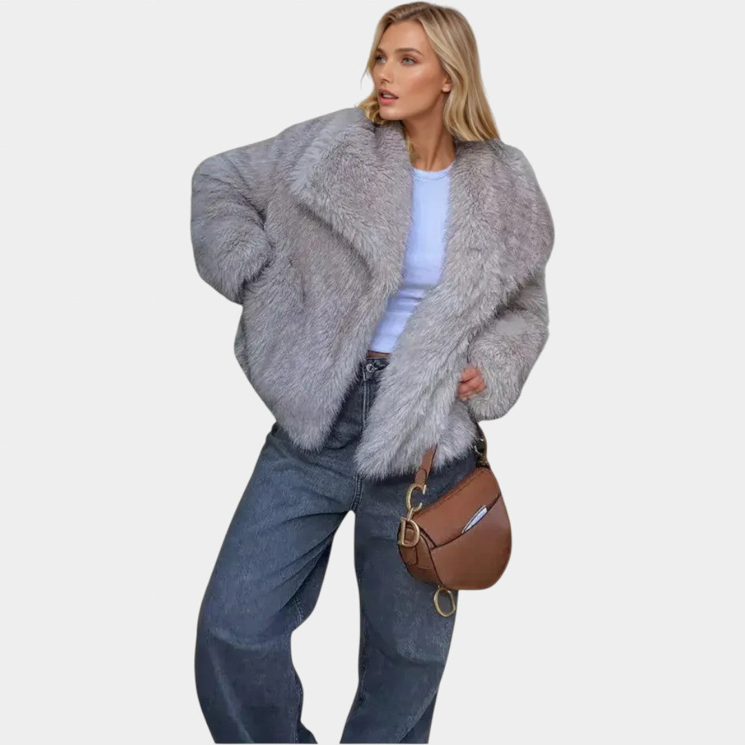 Austra - Stilīgs Kažokādas Mētelis