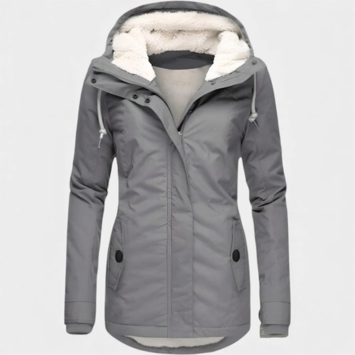 Līga – Garā jaka ar kapuci un oderi