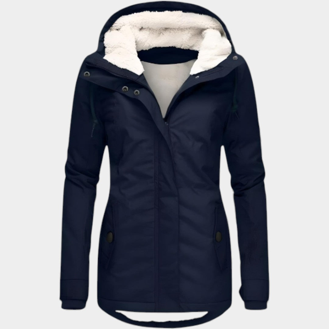 Līga – Garā jaka ar kapuci un oderi