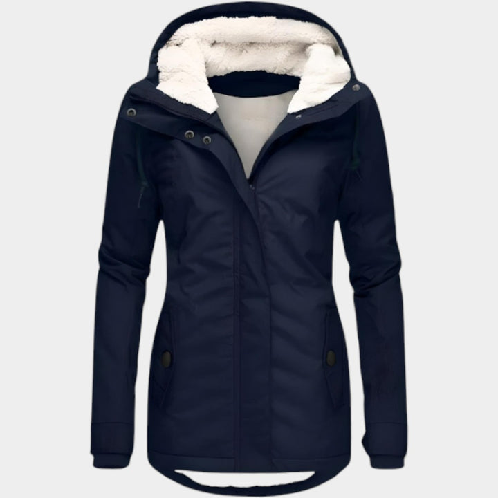 Līga – Garā jaka ar kapuci un oderi