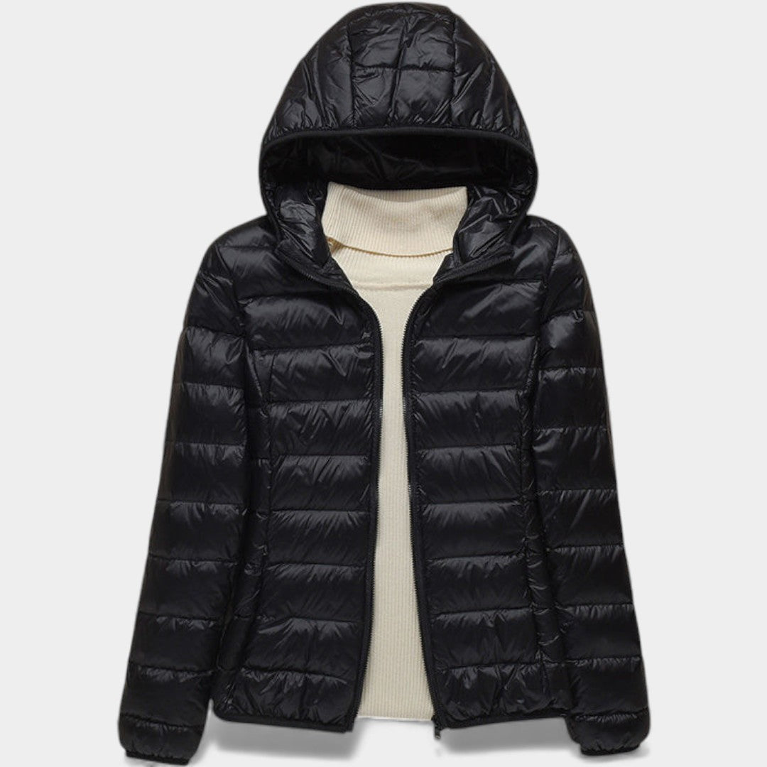 Elīna – Ultra-Viegla Polsterēta Jaka Sievietēm