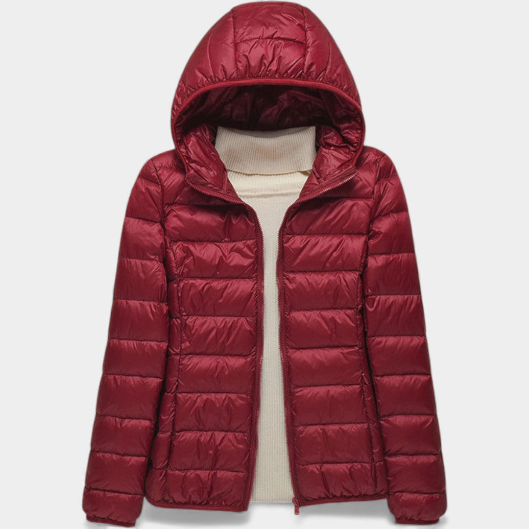 Elīna – Ultra-Viegla Polsterēta Jaka Sievietēm