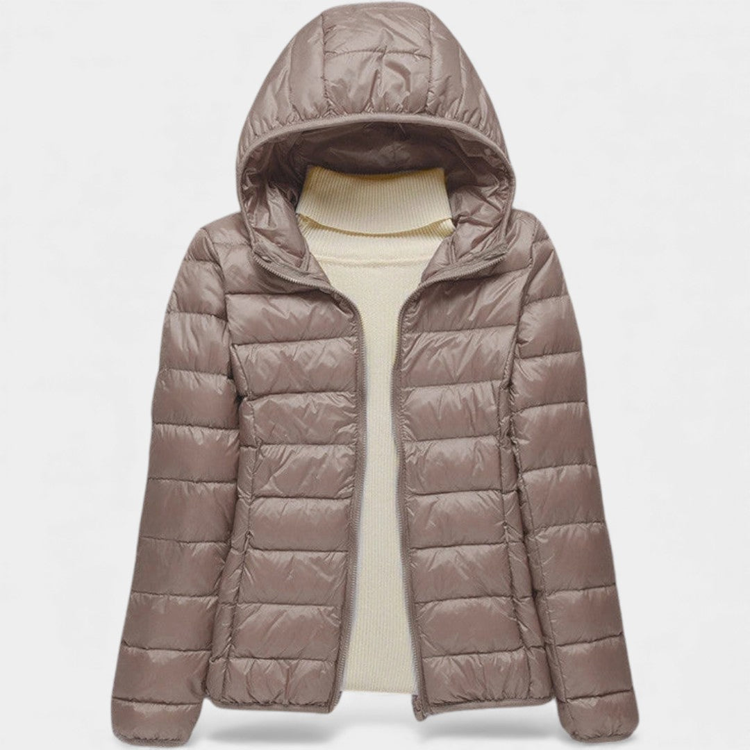 Elīna – Ultra-Viegla Polsterēta Jaka Sievietēm