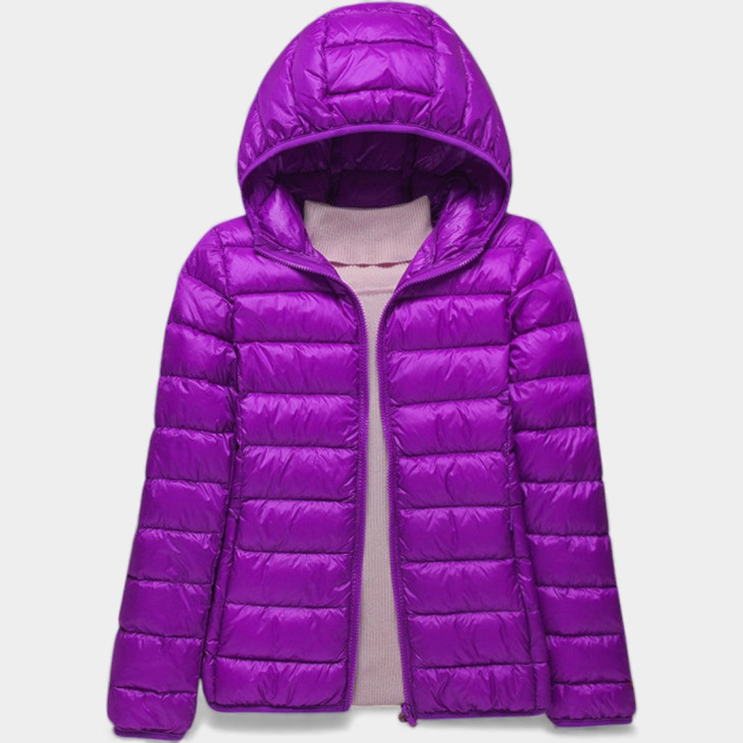 Elīna – Ultra-Viegla Polsterēta Jaka Sievietēm