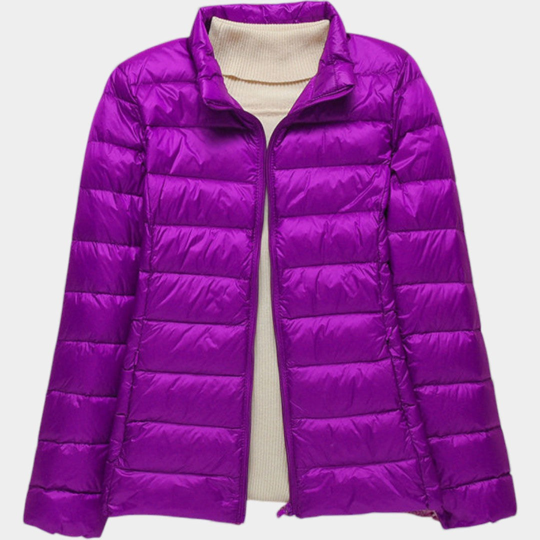 Elīna – Ultra-Viegla Polsterēta Jaka Sievietēm