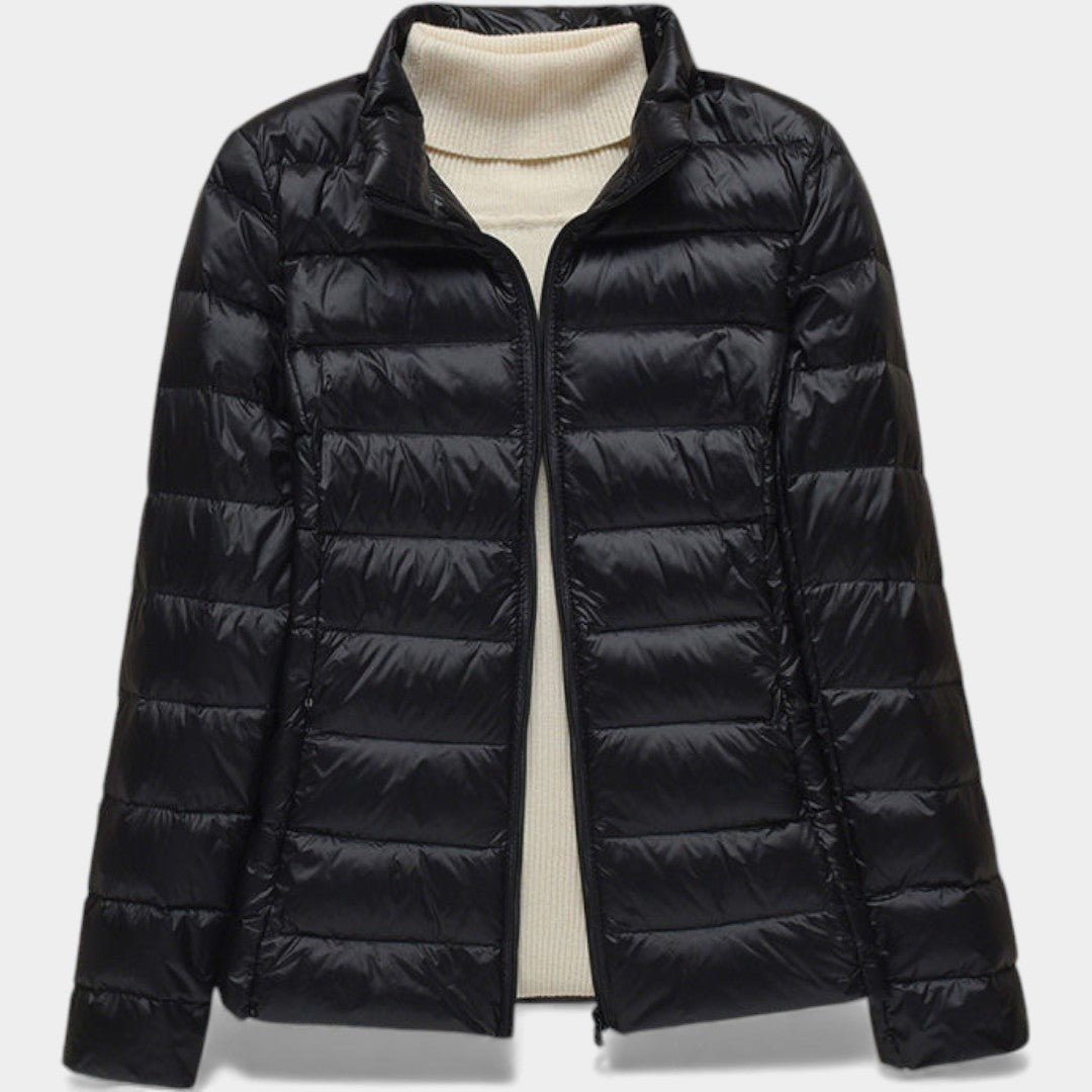 Elīna – Ultra-Viegla Polsterēta Jaka Sievietēm