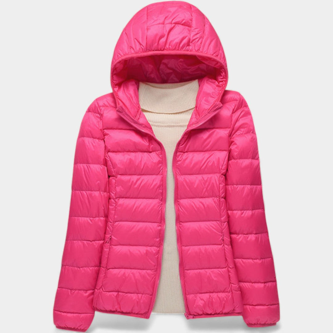 Elīna – Ultra-Viegla Polsterēta Jaka Sievietēm