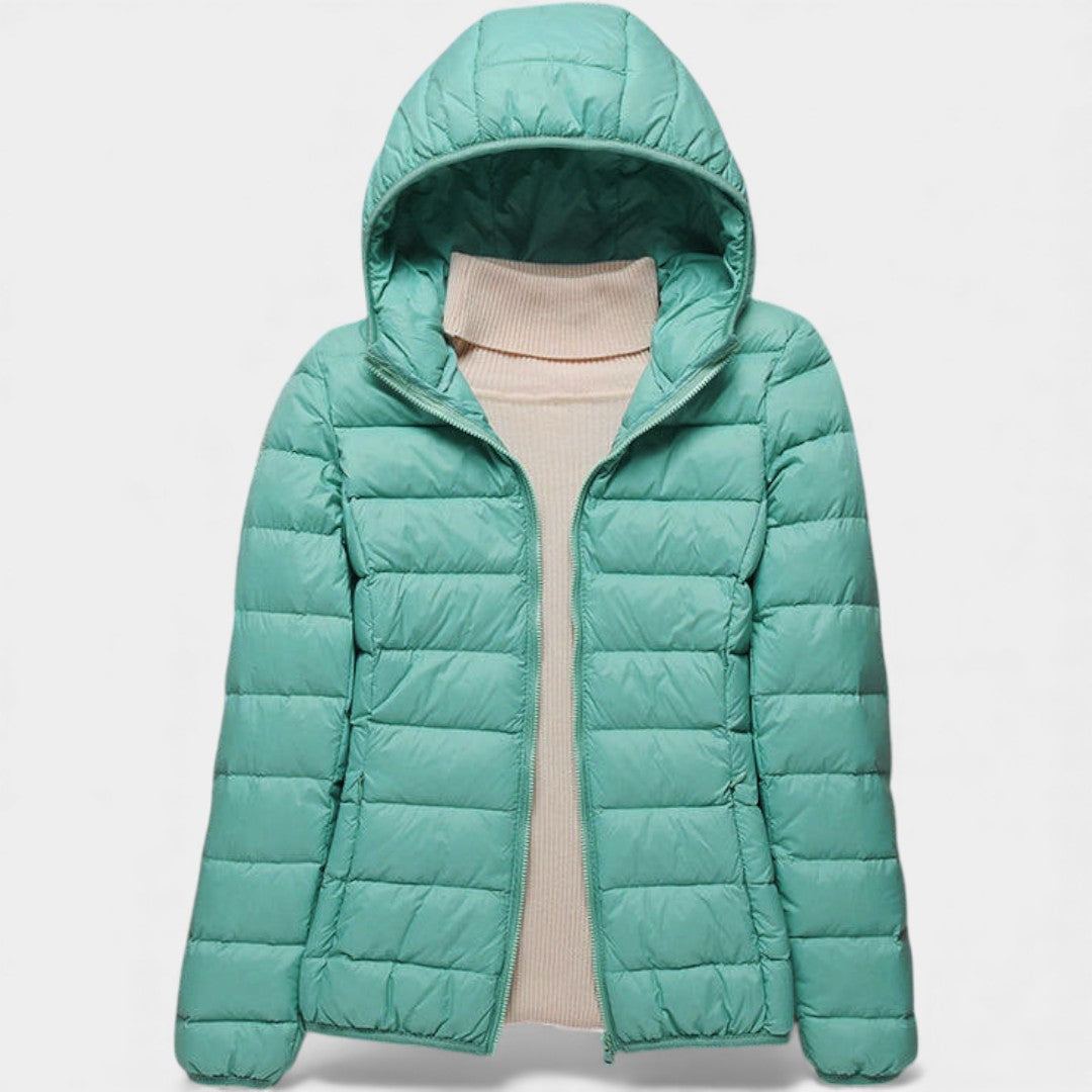 Elīna – Ultra-Viegla Polsterēta Jaka Sievietēm