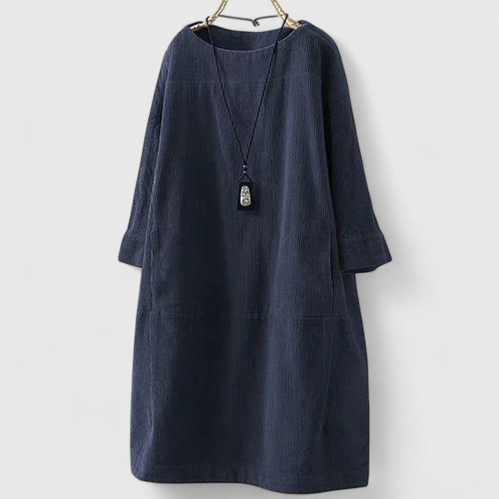 Liene – Komfortabla Midi Kleita