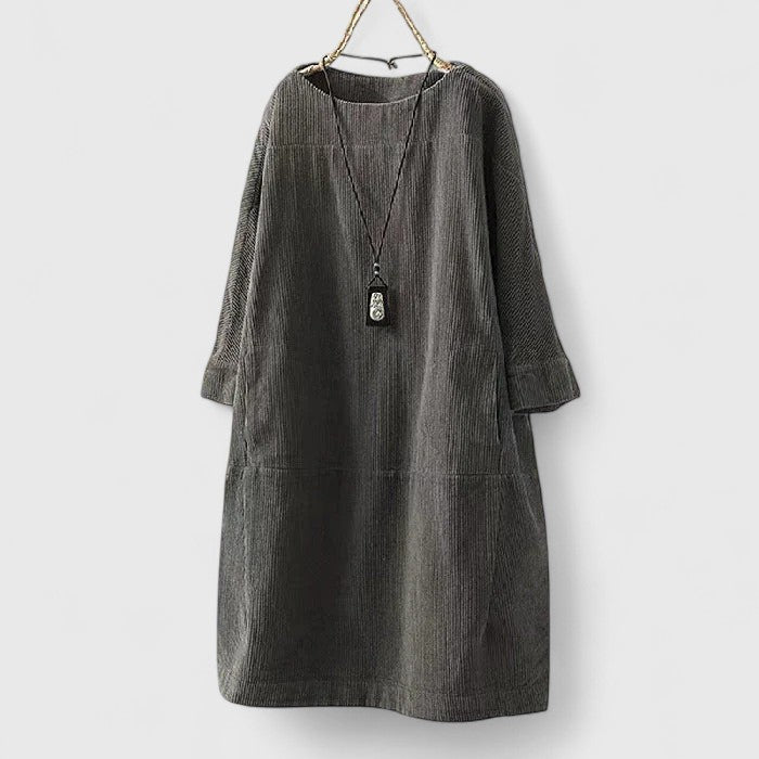 Liene – Komfortabla Midi Kleita